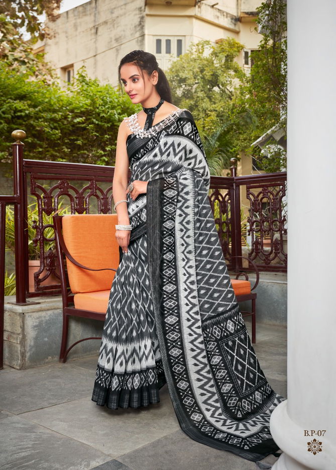 Shvetambar Black Patola Wholesale Designer Saree Catalog